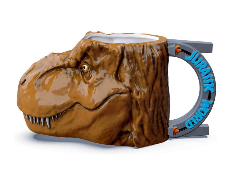 Taza Jurassic World 3D Dinosaurio Universal Jurassic Park 