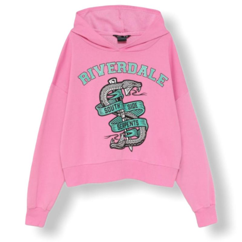 SUDADERA CON CAPUCHA DE RIVERDALE DAMA SOUTH SIDE SERPIENTES SUREÑAS JUGHEAD JONES
