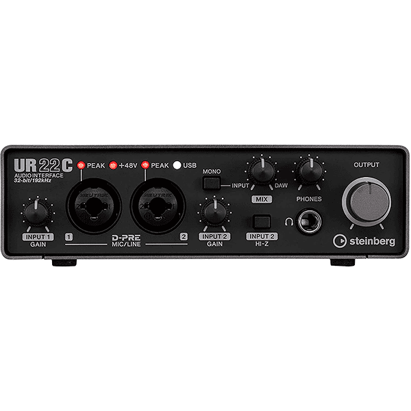 Paquete Grabación Audifonos Microfono Ur22crpack Steinberg