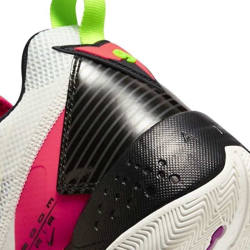 Tenis Jordan Zoom 92 White Flash Crimeson Para Mujer