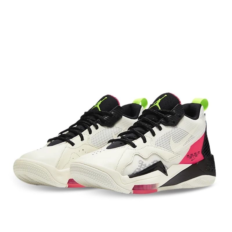 Tenis Jordan Zoom 92 White Flash Crimeson Para Mujer
