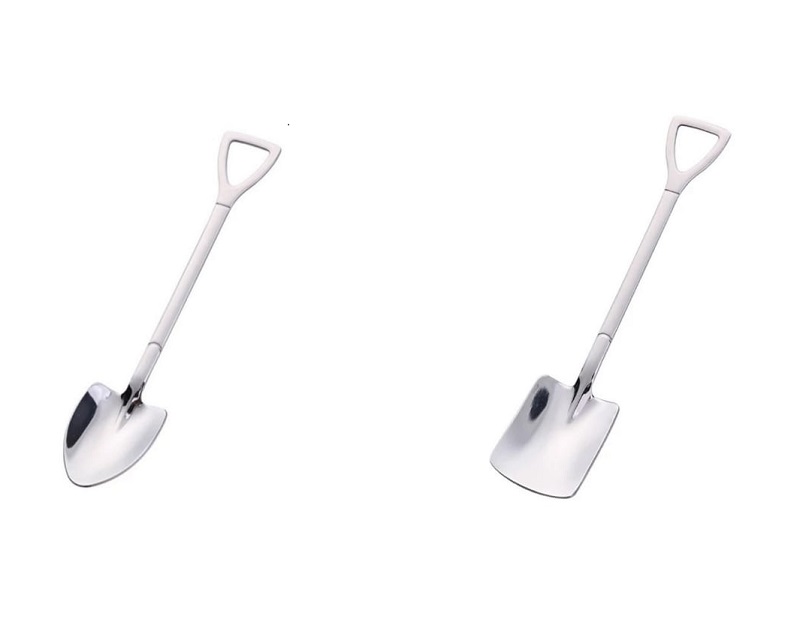 Cuchara En Forma De Pala Acero Inoxidable PLATA