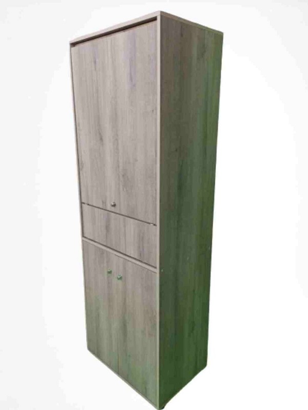 Escritorio plegable oculto en librero 