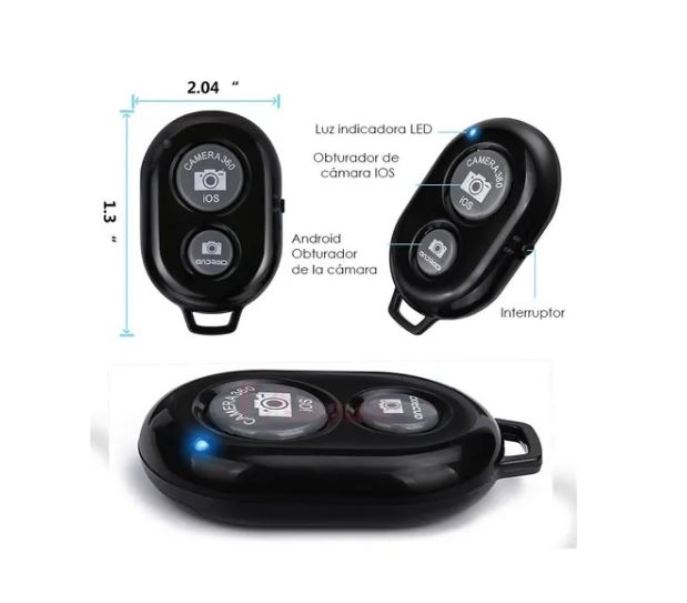 Control Remoto Bluetooth Disparador Obturador Fotos Selfies