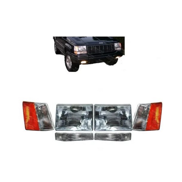 Kit De Faros Y Cuartos Grand Cherokee 1993 1994 1995 1996