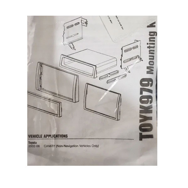 Frente Adaptador Toyota Camry Toyk979 Del 2002-06 1 Y 2 Din