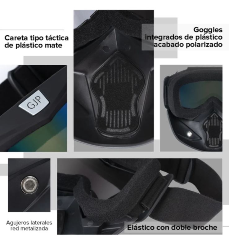 Careta Táctica Militar Paintball / Gotcha Proteccion