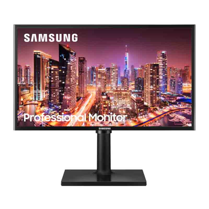 Monitor Giratorio Samsung 23.5 Pulgadas Full Hd Ips FreeSync Hdmi Vga LF24T400FHLXZX