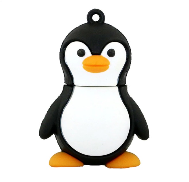 Memoria USB 32GB Figura Pingüino Almacena todo tipo de Archivo