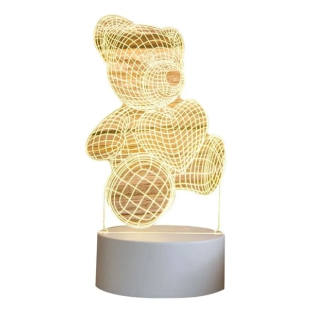 Luz Noche Led Lámpara Nocturna Niños Sala Estar Iluminación