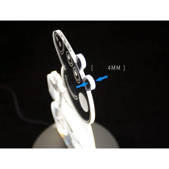 Luz Noche Led Lámpara Nocturna Niños Sala Estar Iluminación