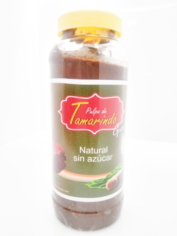 Tamarindo Pulpa Natural sin Azúcar 1 Kg en Frasco.