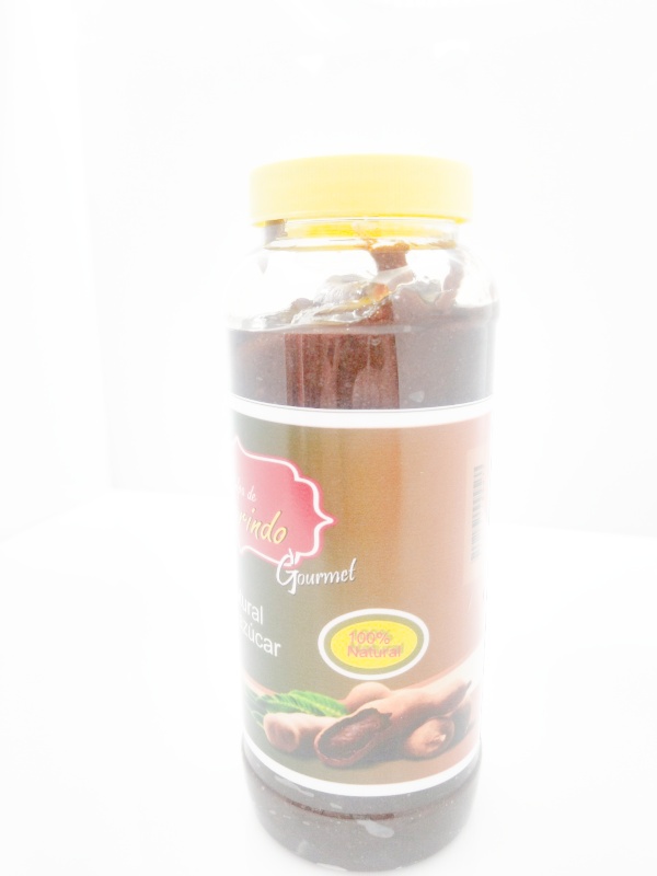Tamarindo Pulpa Natural sin Azúcar 1 Kg en Frasco.