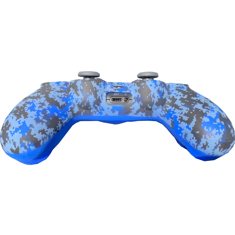 MandaLibre Funda De Silicona Para Control DualShock PlayStation 4 - Blue Pixel