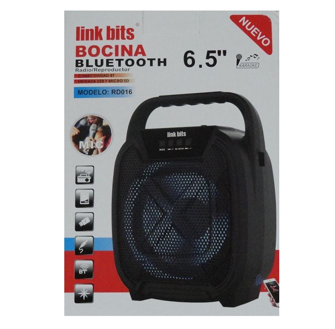 BOCINA LINK BITS 6.5" BLUETOOTH