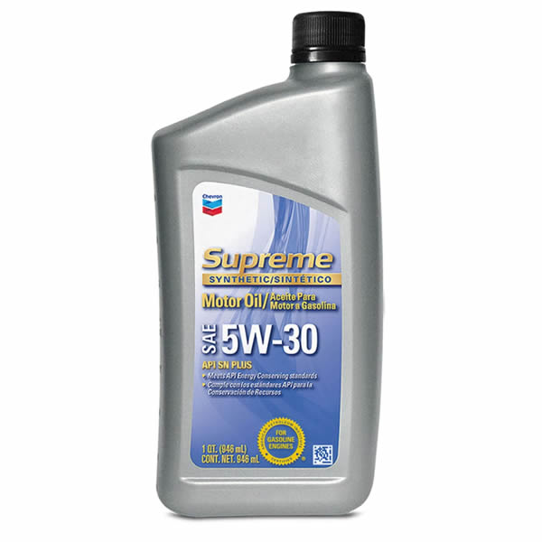 Aceite Sintético 5w30 6/946ml Chevron Supreme  659074 CST
