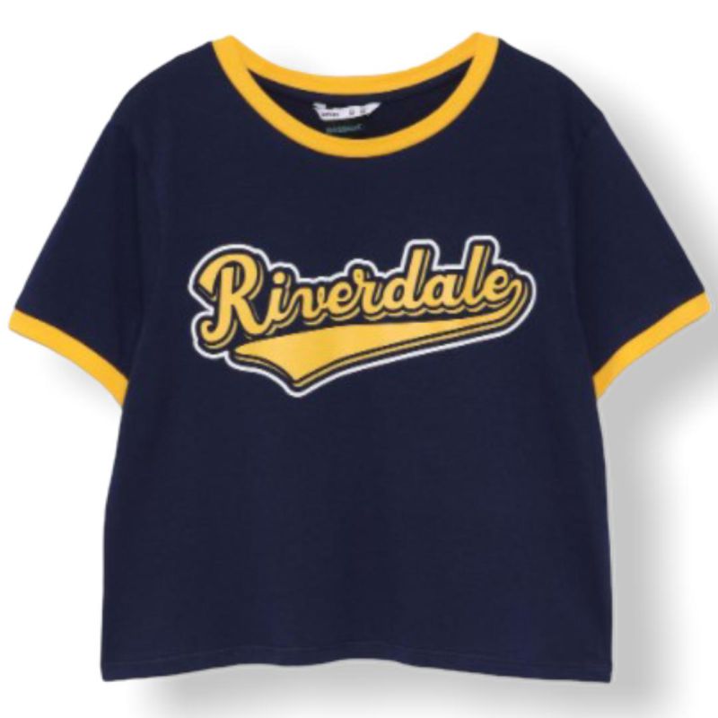 Riverdale Playera Logo Corte Dama Archie Jughead Betty Veronica Warner Bros