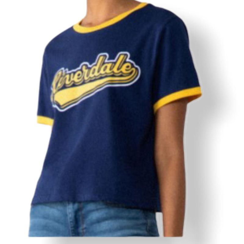Riverdale Playera Logo Corte Dama Archie Jughead Betty Veronica Warner Bros