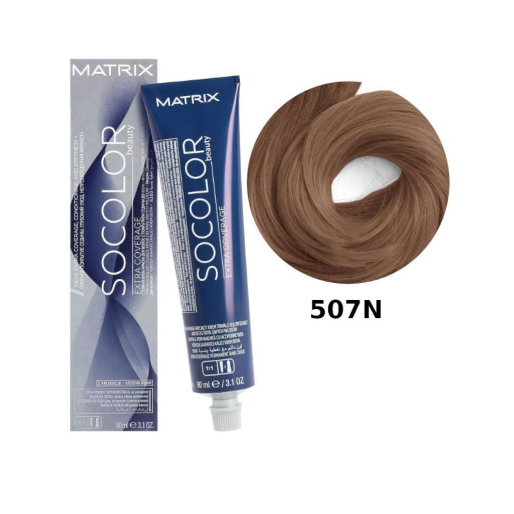 Tinte SoColor Beauty Extra Coverage Matrix 507N 90g.