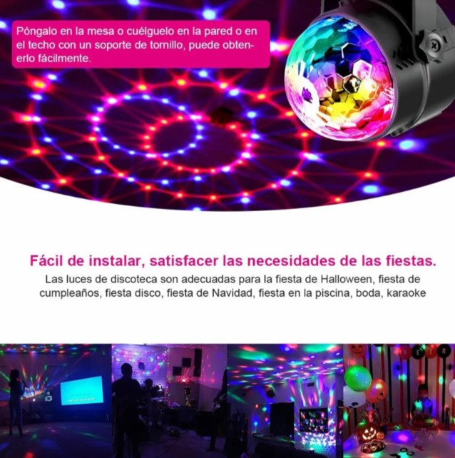 Lámpara De Proyector Musica Mini Led De Noche Para Fiestas