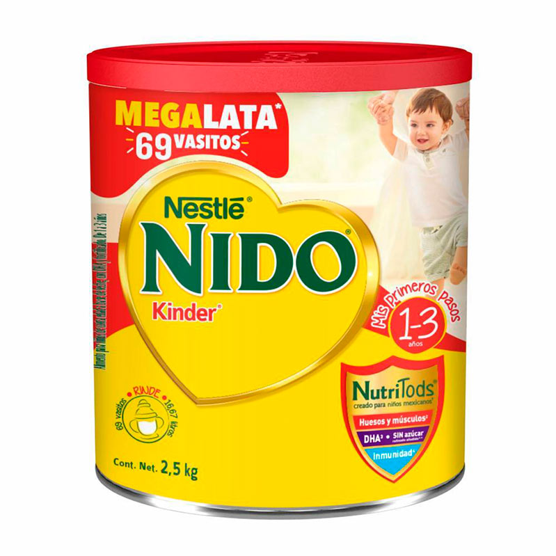 Fórmula Infantil Nido Kinder Nestlé Lata 2.5 KG