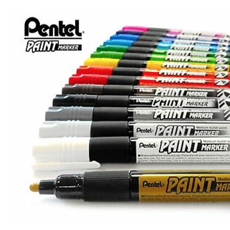 Marcador Permanente Industrial Pentel Paint Marker MMP20