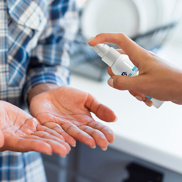 Set 5 Piezas de 100ml. BGrn 24, Protector Antibacterial para manos. Aspersol manual.