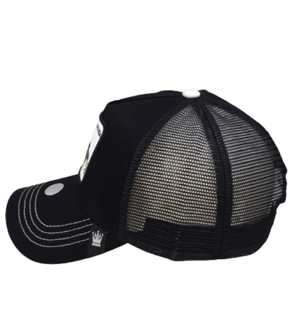 GORRA ANIMAL PANDA TRUCKER NEGRA LISA