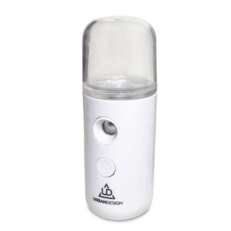 Desinfectante Spray Recargable Gran Shopping, USB Blanco