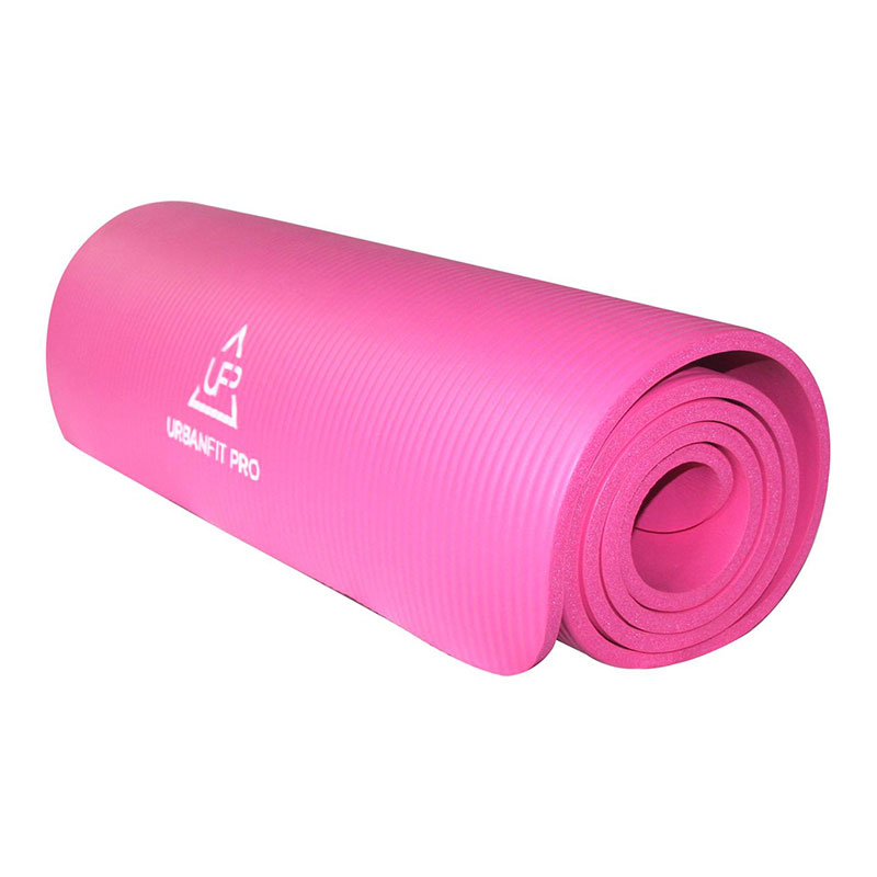 Tapete Para Yoga Alta Densidad 10mm De Grosor Rosa