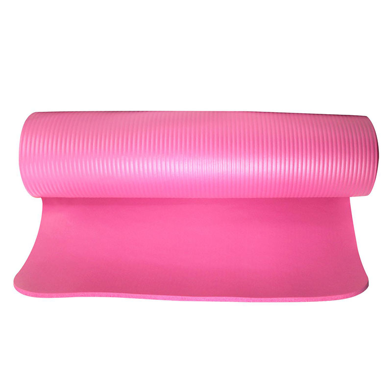 Tapete Para Yoga Alta Densidad 10mm De Grosor Rosa