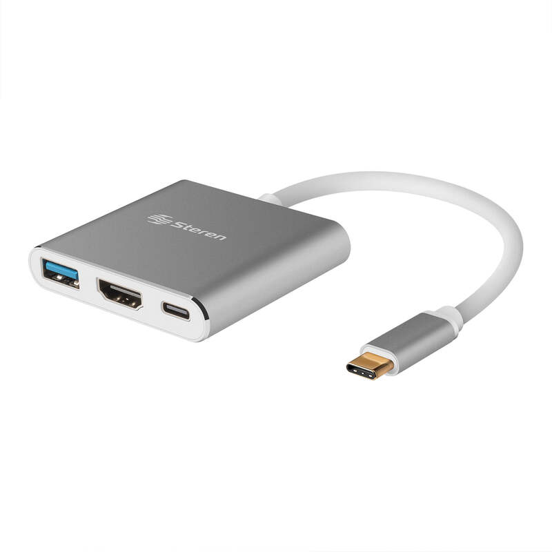 Adaptador Usb C A Hdmi / Usb 3.0 / Usb C | Usb-471