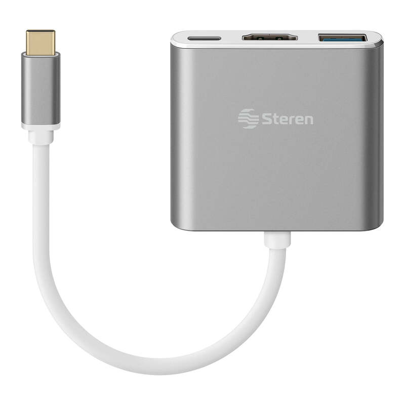 Adaptador Usb C A Hdmi / Usb 3.0 / Usb C | Usb-471