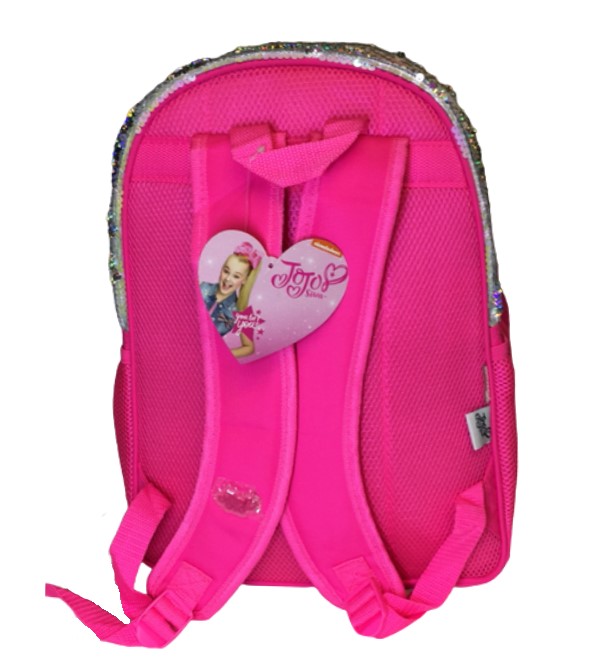 MOCHILA ESCOLAR JOJO SIWA LENTEJUELA REVERSIBLE 