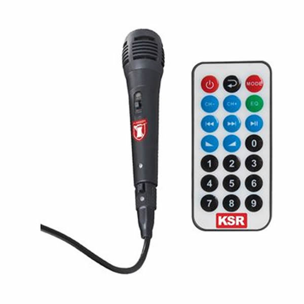 Bocina Bluetooth Batería Recargable KAISER MSA-6820 - NEGRO