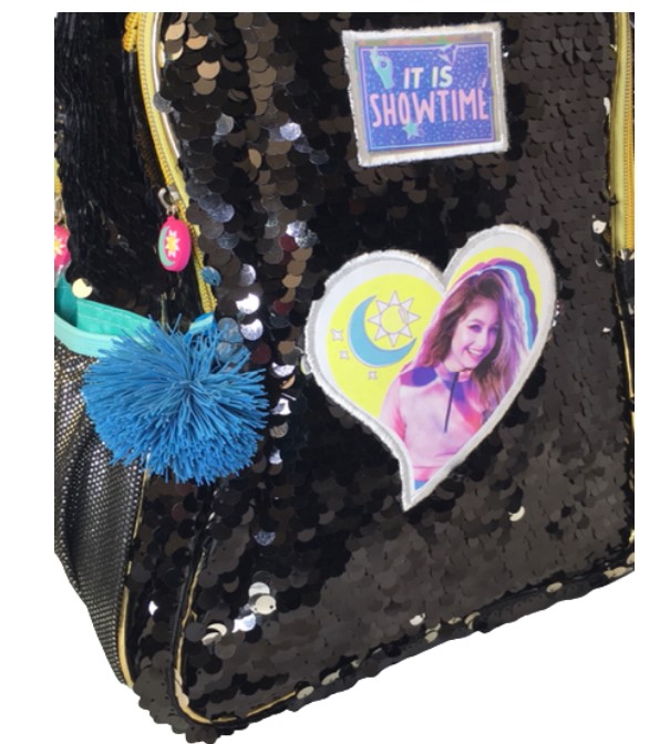 MOCHILA ESCOLAR SOY LUNA LENTEJUELA 