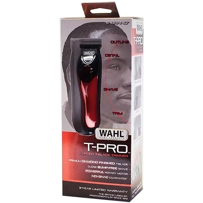 Wahl Terminadora T-pro  Con Navaja En T Electrica 5 Piezas