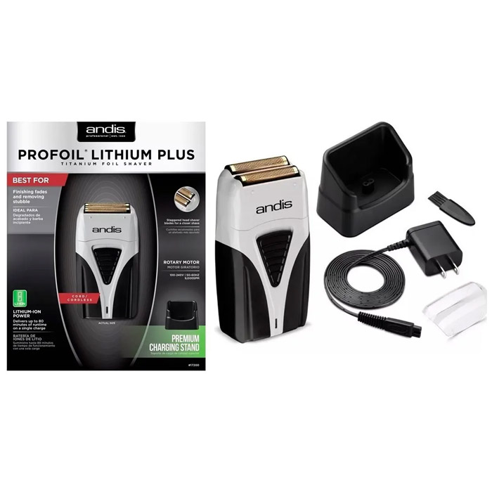 Rasuradora Andis Profoil Lithium Plus Titanium Shaver Base 
