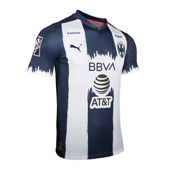 Jersey Puma Caballero Monterrey Local Temp. 20/21 Blanco/Azul 276307901