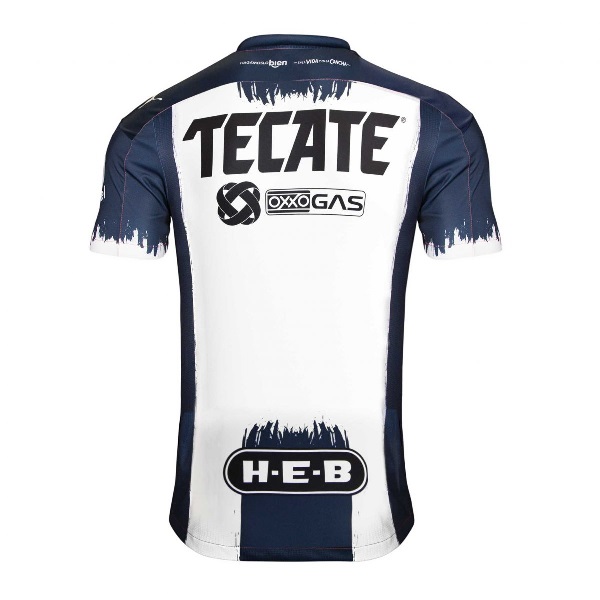 Jersey Puma Caballero Monterrey Local Temp. 20/21 Blanco/Azul 276307901