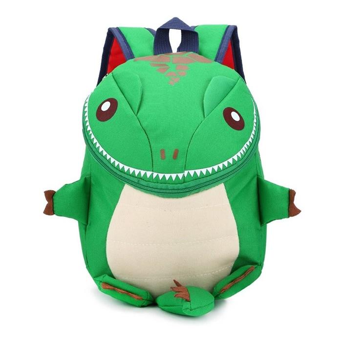 Mochila Dinosaurio 3D Verde