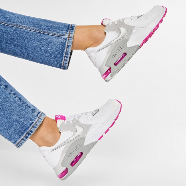 TENIS ORIGINAL NIKE AIR MAX EXCEE BLANCO BEIGE DAMA CD5432-103