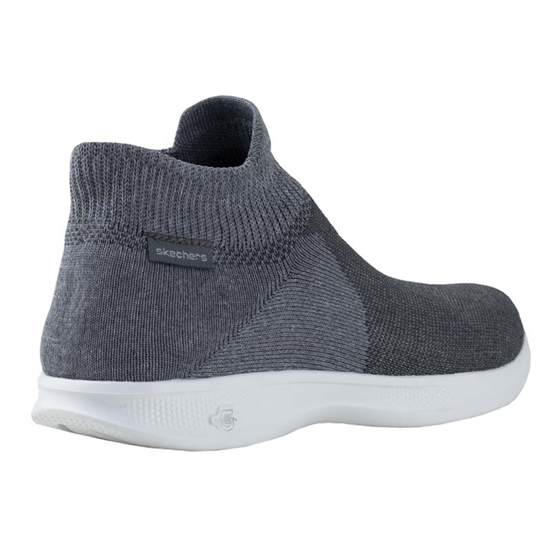 TENIS DEPORTIVOS SKECHERS STEPLITE 14507 GRIS PLANTILLA GOGA MAX ESTILO CALCETIN