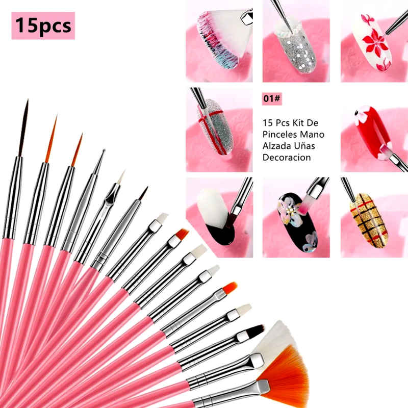 Gelish Uñas Básico, lampara Uv, Nail Drill, Esmaltes y Pinceles Kit de Manos 45 Pzas