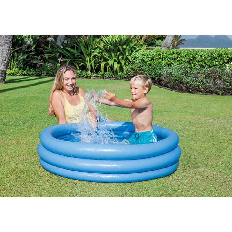 Piscina Alberca Inflable 3 Aros Intex Para Niños 1.14mx25cm