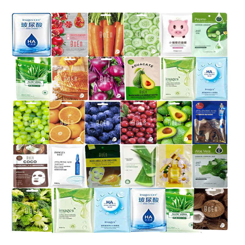 Mascarillas Coreanas Surtido Mixto de 36 Piezas Limpieza Cuidado Facial.