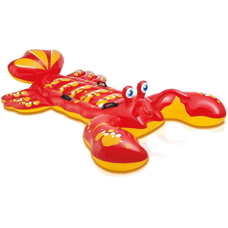 Flotador Montable Langosta Inflable para Alberca Piscina playa Juguetes