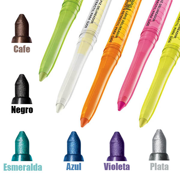 Lapiz Delineador Retratil Tono Cafe Avon Color Trend