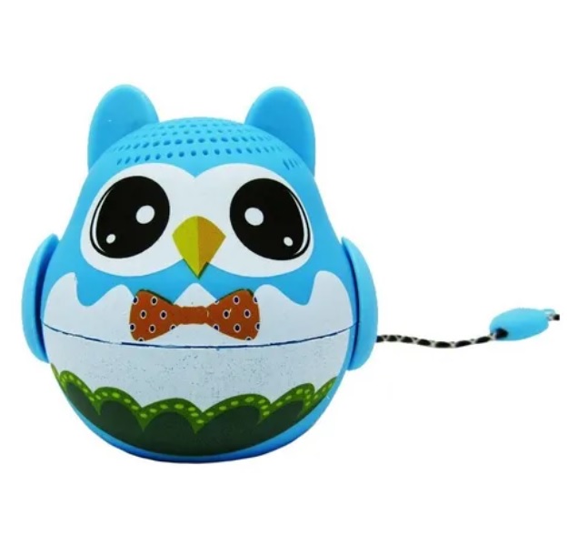 Bocina bluetooth portátil mini búho 
