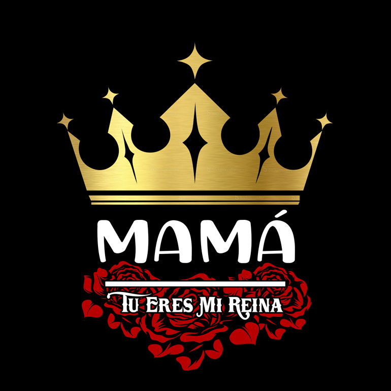 Playera dama - Mamá Mi Reina AxoloTee